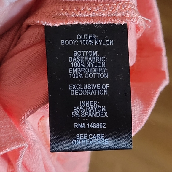 Torrid Coral Lace Button Front Maxi Skater Dress - Picture 12 of 16